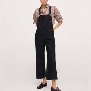 Wide leg overalls